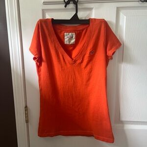 Hollister Medium Orange Tee